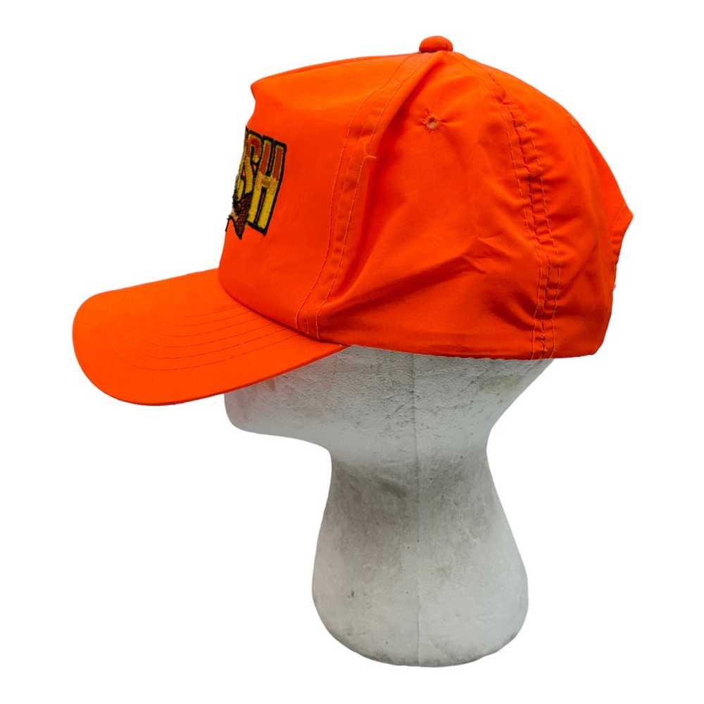 Vintage YoungAN Hat Co. RedFish Embroiled Orange … - image 2