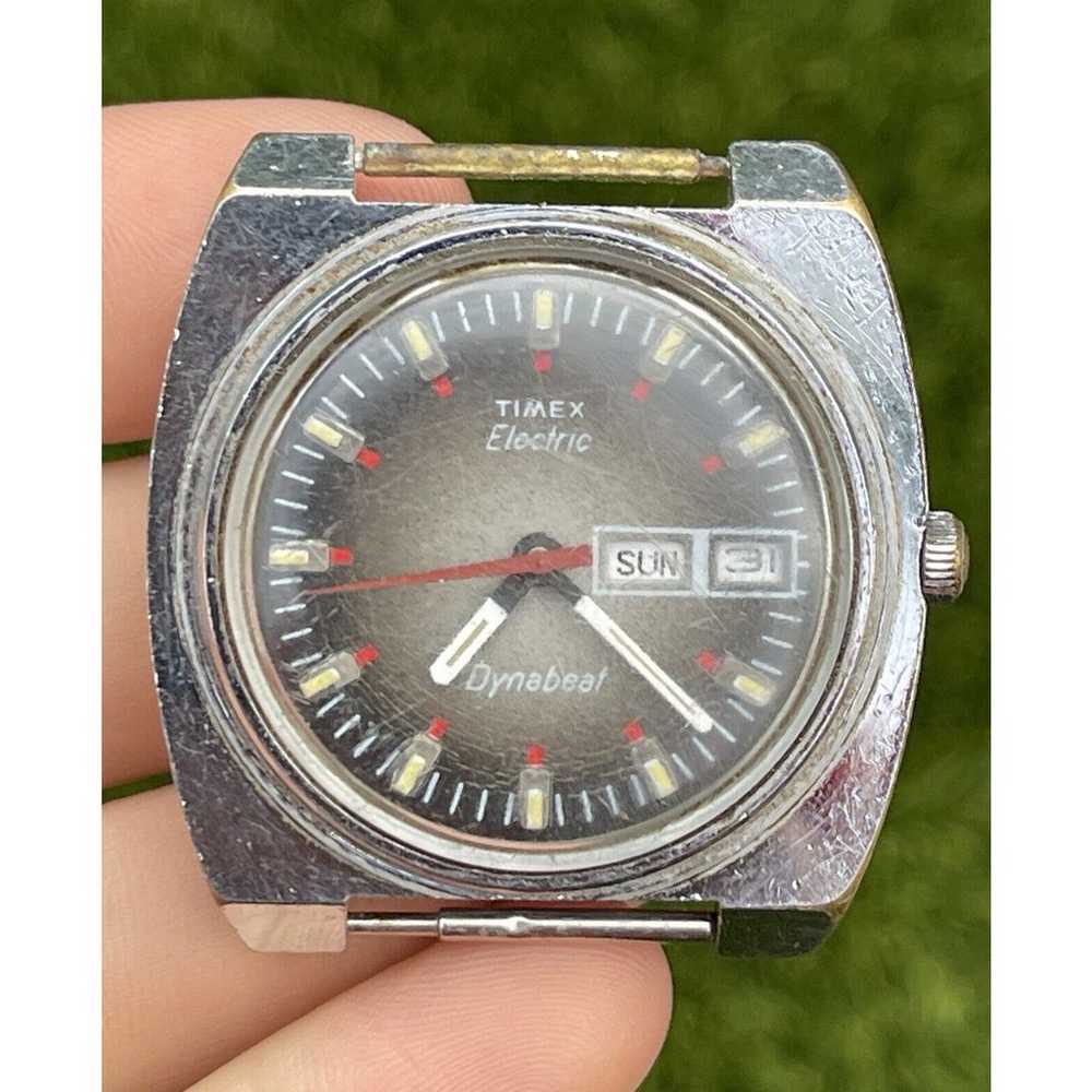 Vintage Timex Electric Dynabeat Watch For Parts O… - image 3