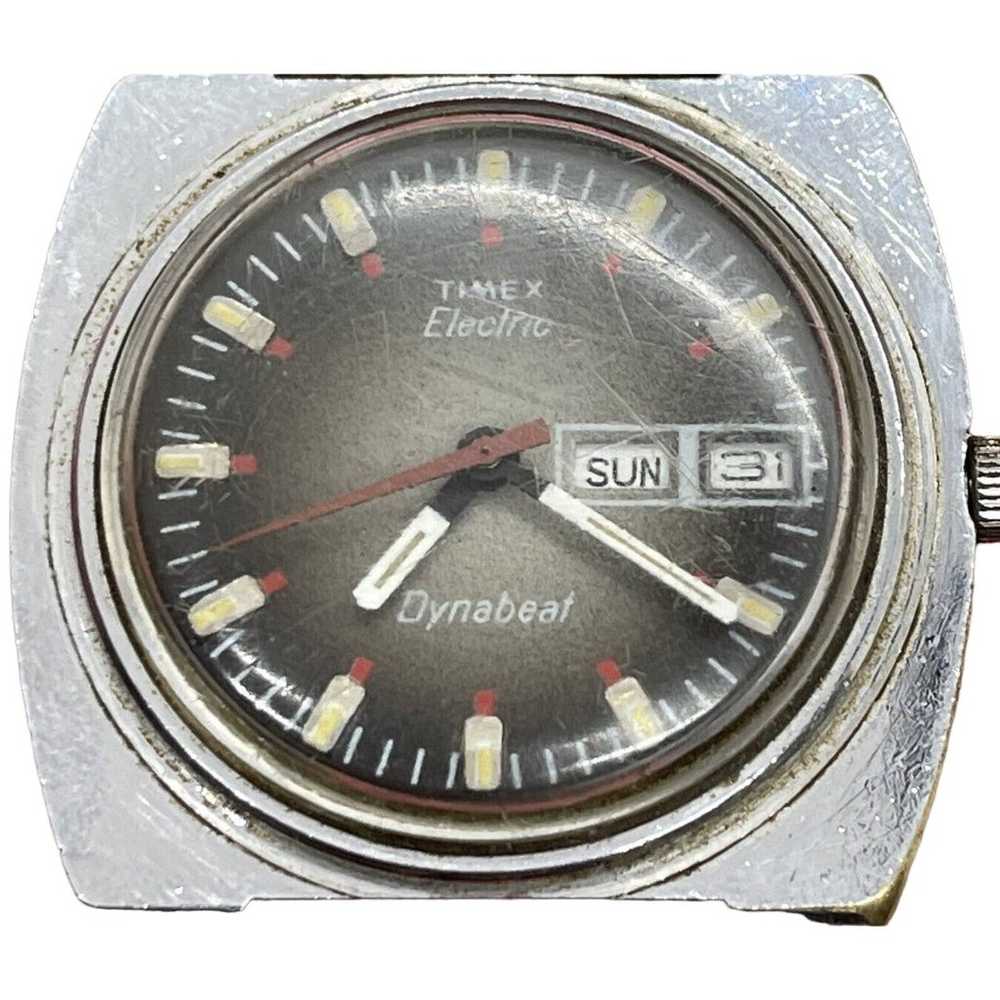 Vintage Timex Electric Dynabeat Watch For Parts O… - image 5