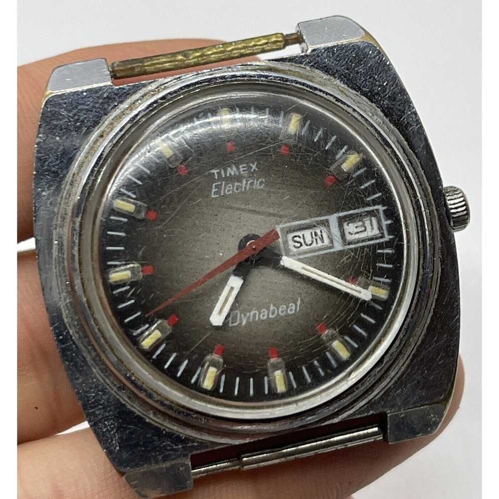 Vintage Timex Electric Dynabeat Watch For Parts O… - image 6