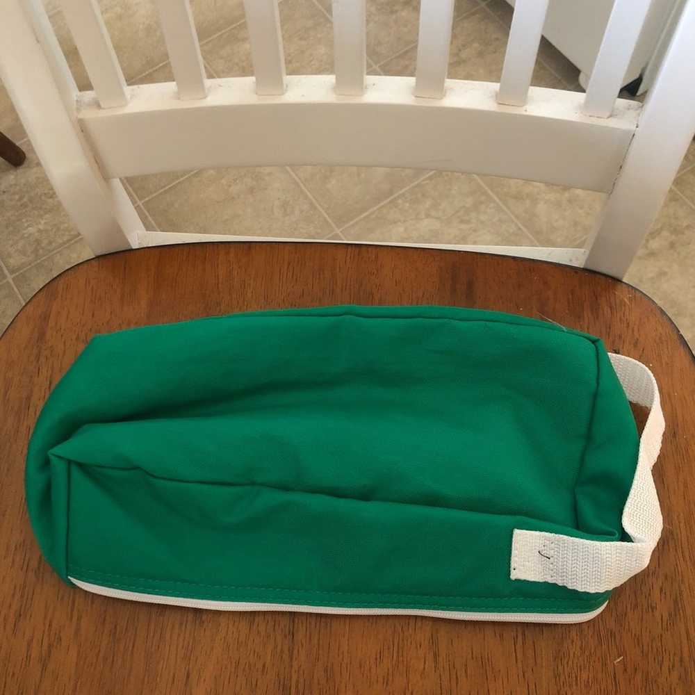 Vintage Salem Green Large Cosmetic Bag - image 2