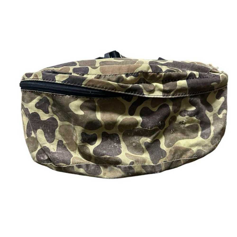 80s USA made duck hunter camo waist pouch vintage - image 2