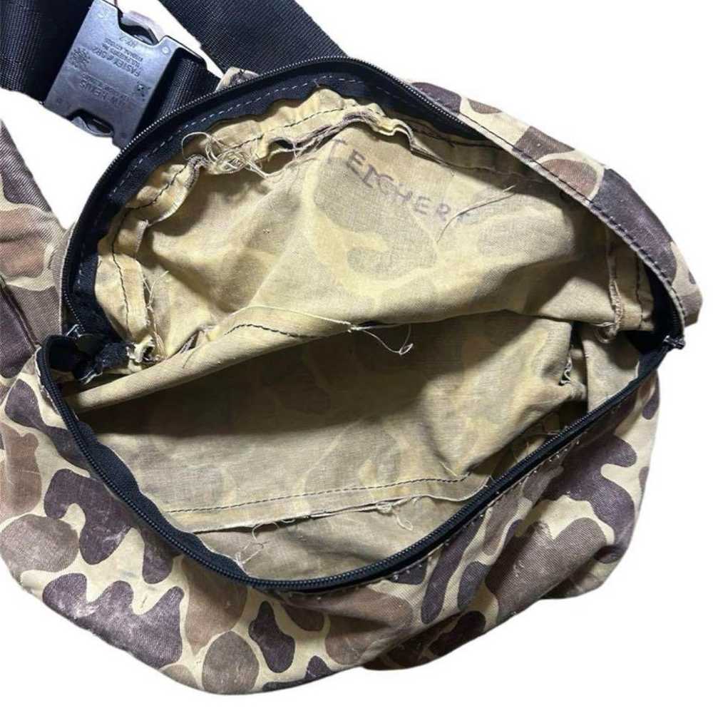 80s USA made duck hunter camo waist pouch vintage - image 4