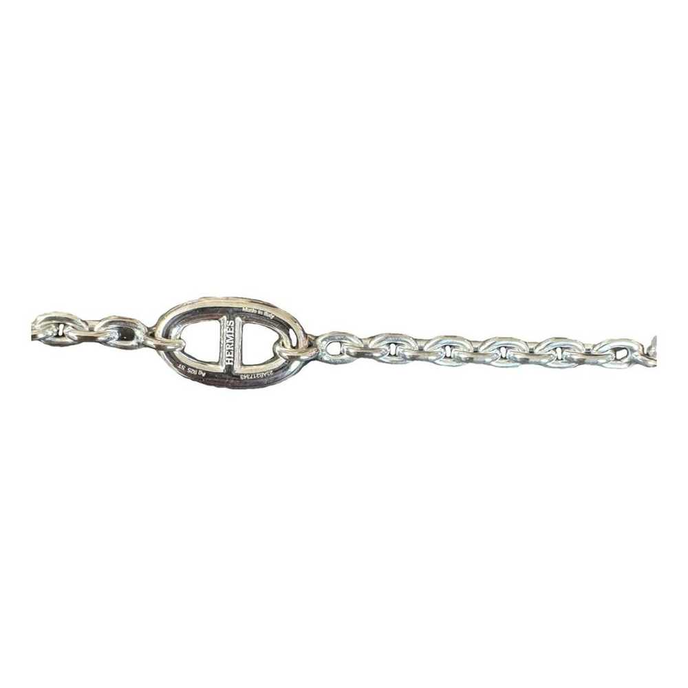 Hermès Farandole silver bracelet - image 1