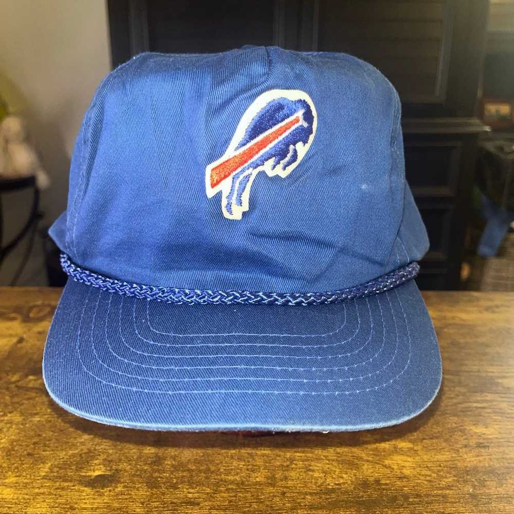 VINTAGE  SAN SUN Buffalo Bills SNAPBACK ROPE HAT … - image 2