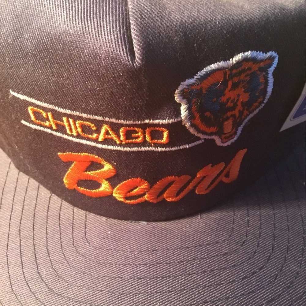 Vintage Annco 1990s Chicago Bears SnapBack Hat (W… - image 3