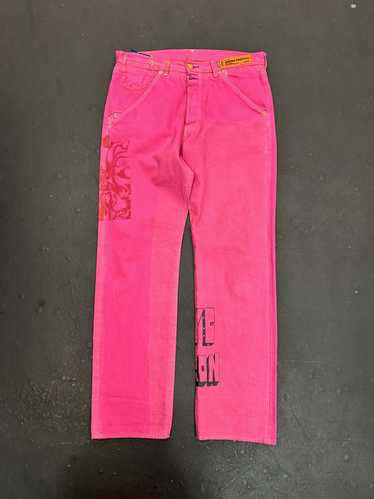 Heron Preston Heron Preston Pink Denim Jeans