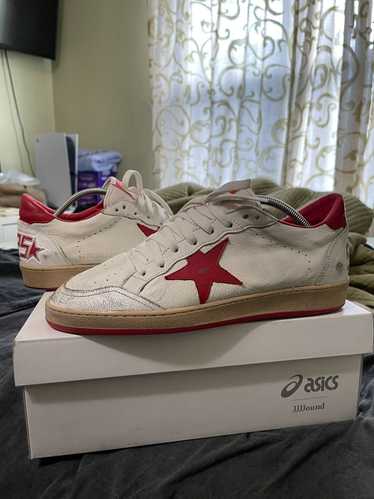 Golden Goose Golden goose Ballstar White/Red size 