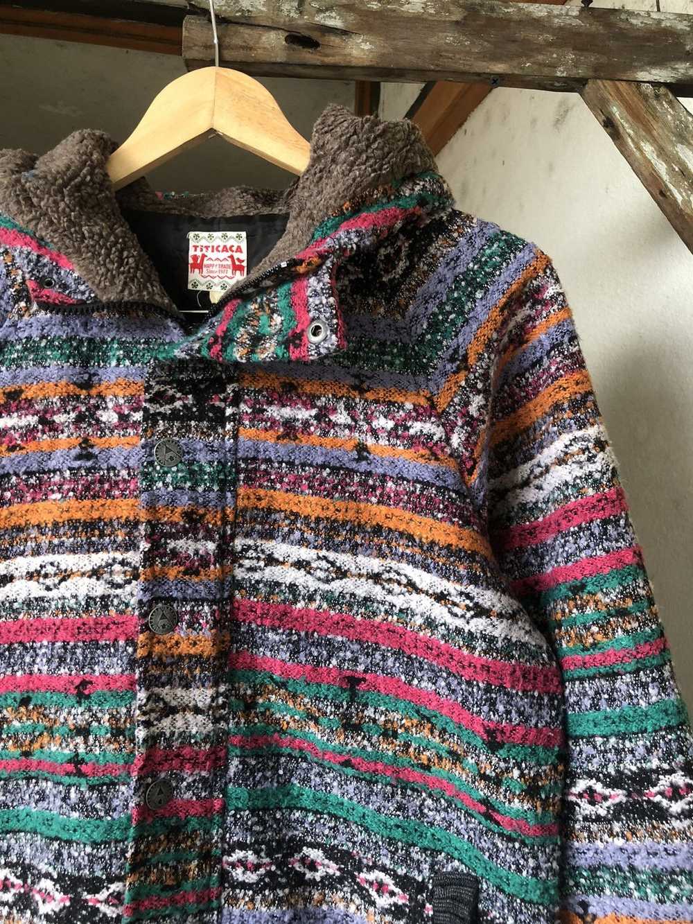 Coloured Cable Knit Sweater × Japanese Brand × Na… - image 8