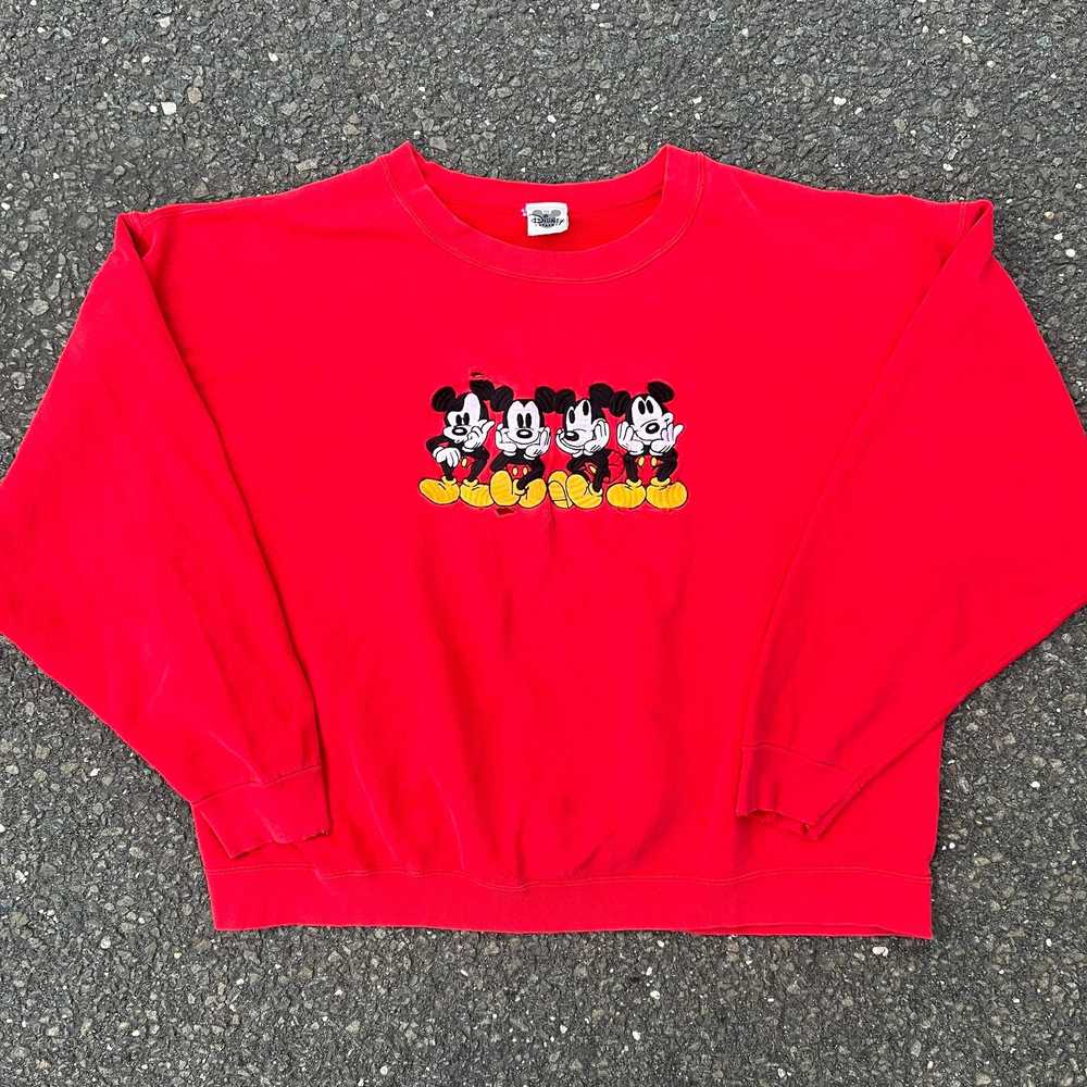 Disney × Streetwear × Vintage Vintage red Disney … - image 1