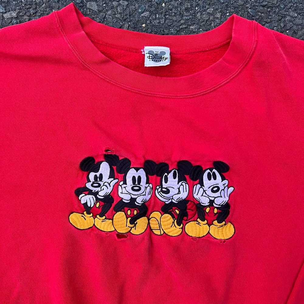 Disney × Streetwear × Vintage Vintage red Disney … - image 2