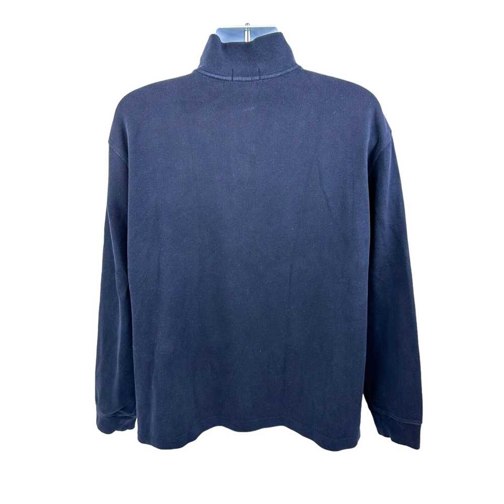 Ralph Lauren Luxurious Blue Cotton Pullover Sweat… - image 3