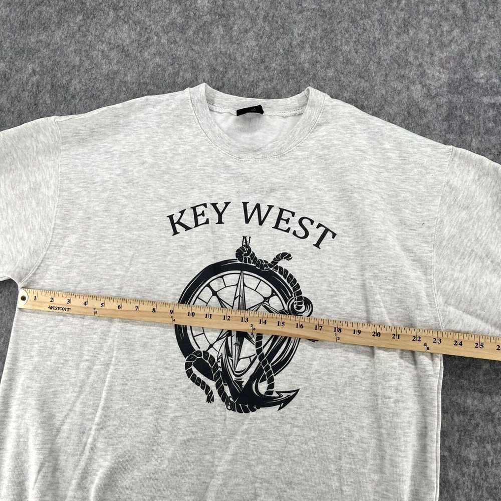 Vintage Luxe Mens Heathered Gray Key West Sweatsh… - image 7