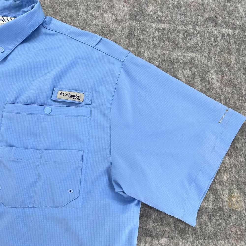 Vintage Columbia PFG Mens Blue North Carolina Tar… - image 2