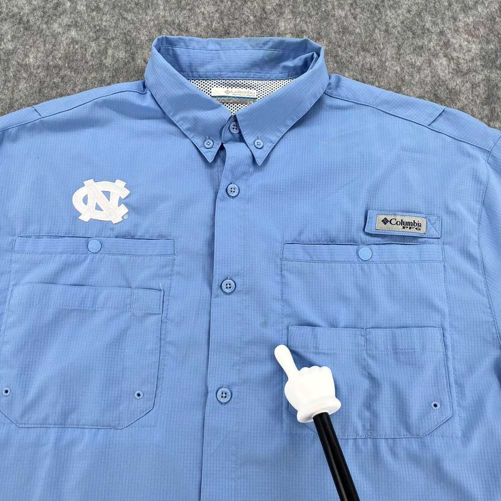 Vintage Columbia PFG Mens Blue North Carolina Tar… - image 4