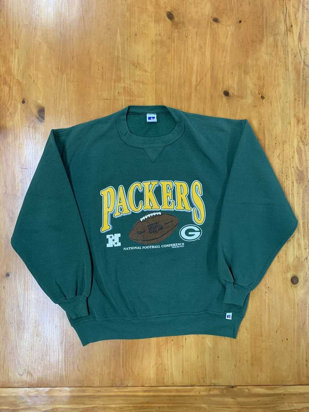 Vintage Vintage Russell Athletic 1990s Packers Sw… - image 1