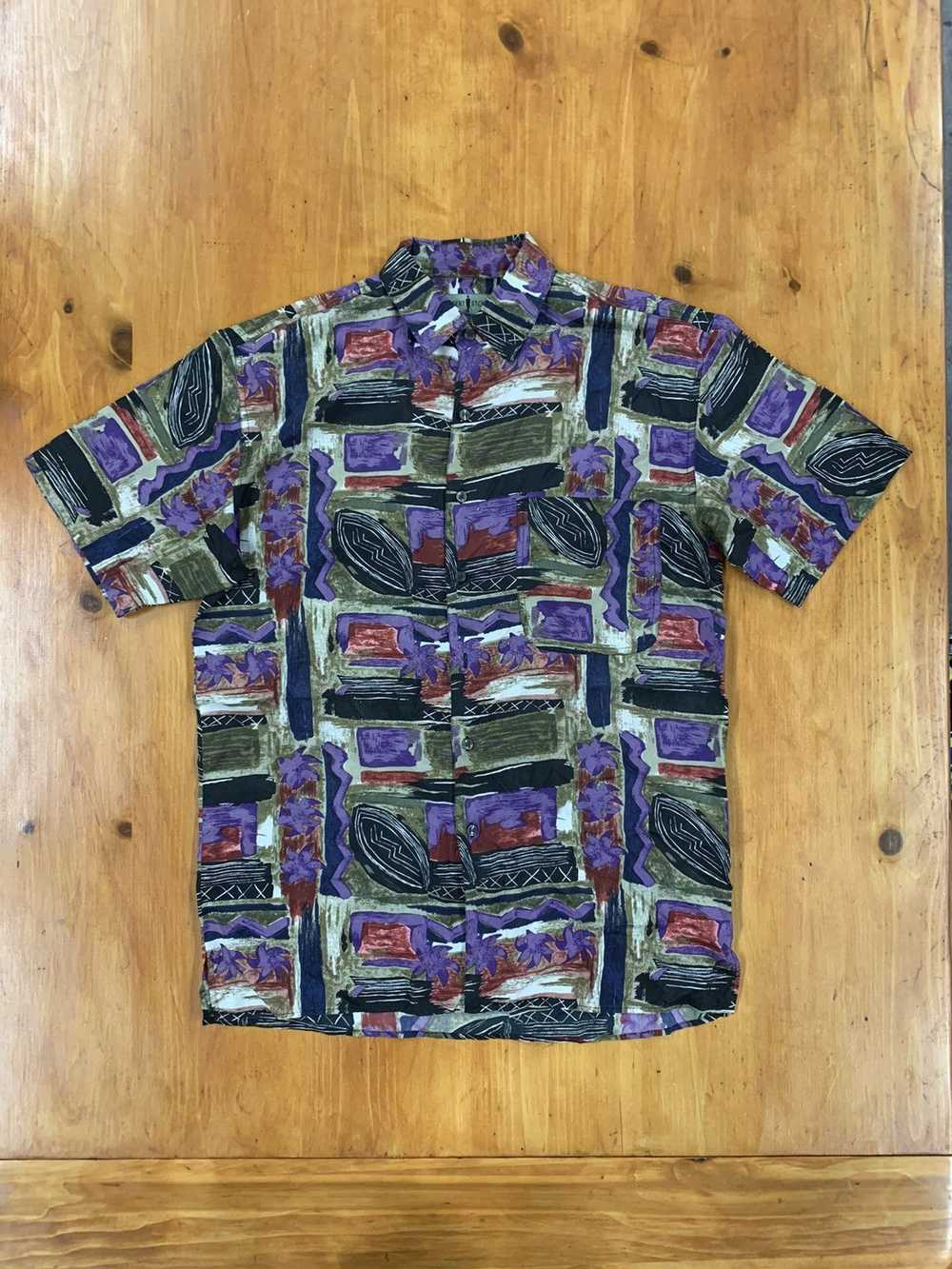 Art × Streetwear × Vintage Vintage Silk Purple Fl… - image 2