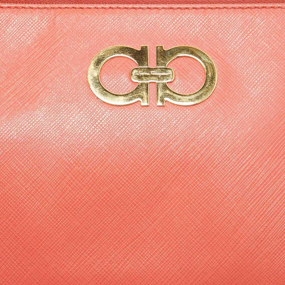 Salvatore Ferragamo Leather clutch bag - image 4