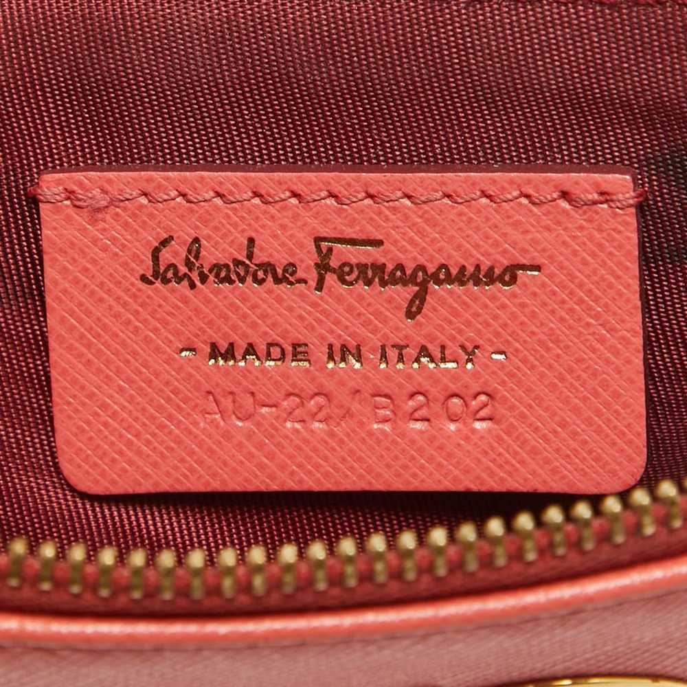 Salvatore Ferragamo Leather clutch bag - image 7