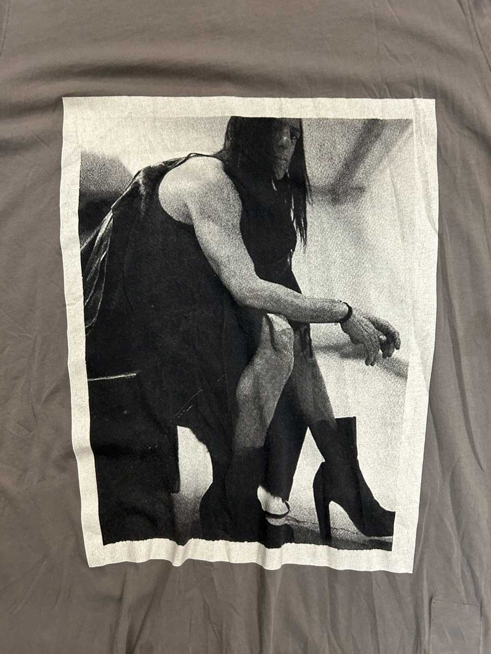 Rick Owens Rick Owens photo T-shirt - image 2