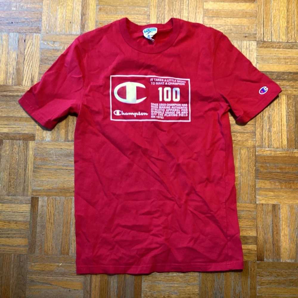 Champion Champion 100 years Anniversary T Shirt - image 1