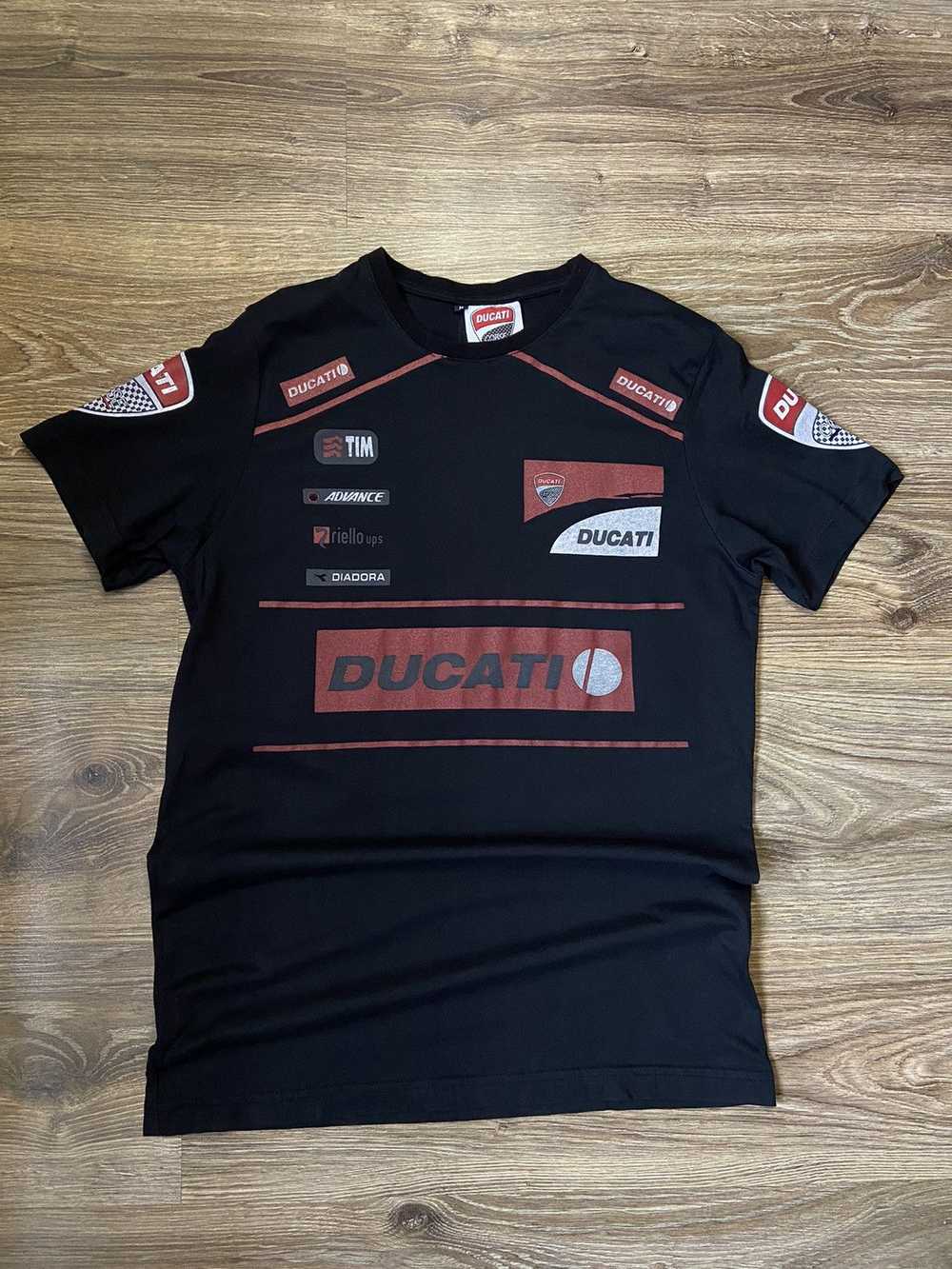 MOTO × Racing × Vintage RARE Ducati Y2K Racing T … - image 1