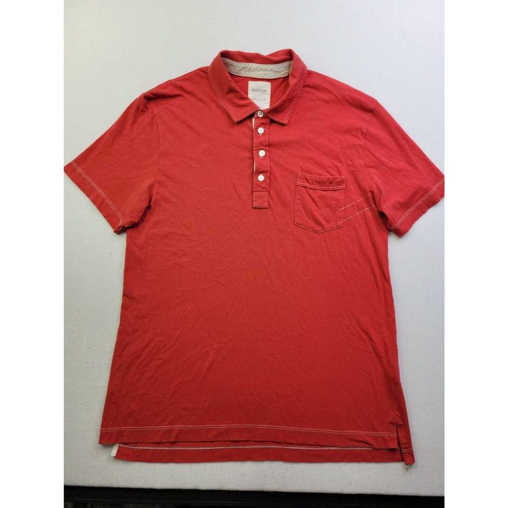 Billy Reid Billy Reid Men's L Brick Red Polo Shir… - image 2