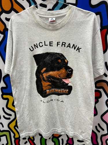 Animal Tee × Vintage Vintage 90s Rottweiler Uncle 