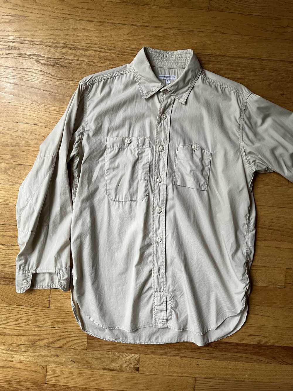 Engineered Garments Poplin Work Shirt - image 1