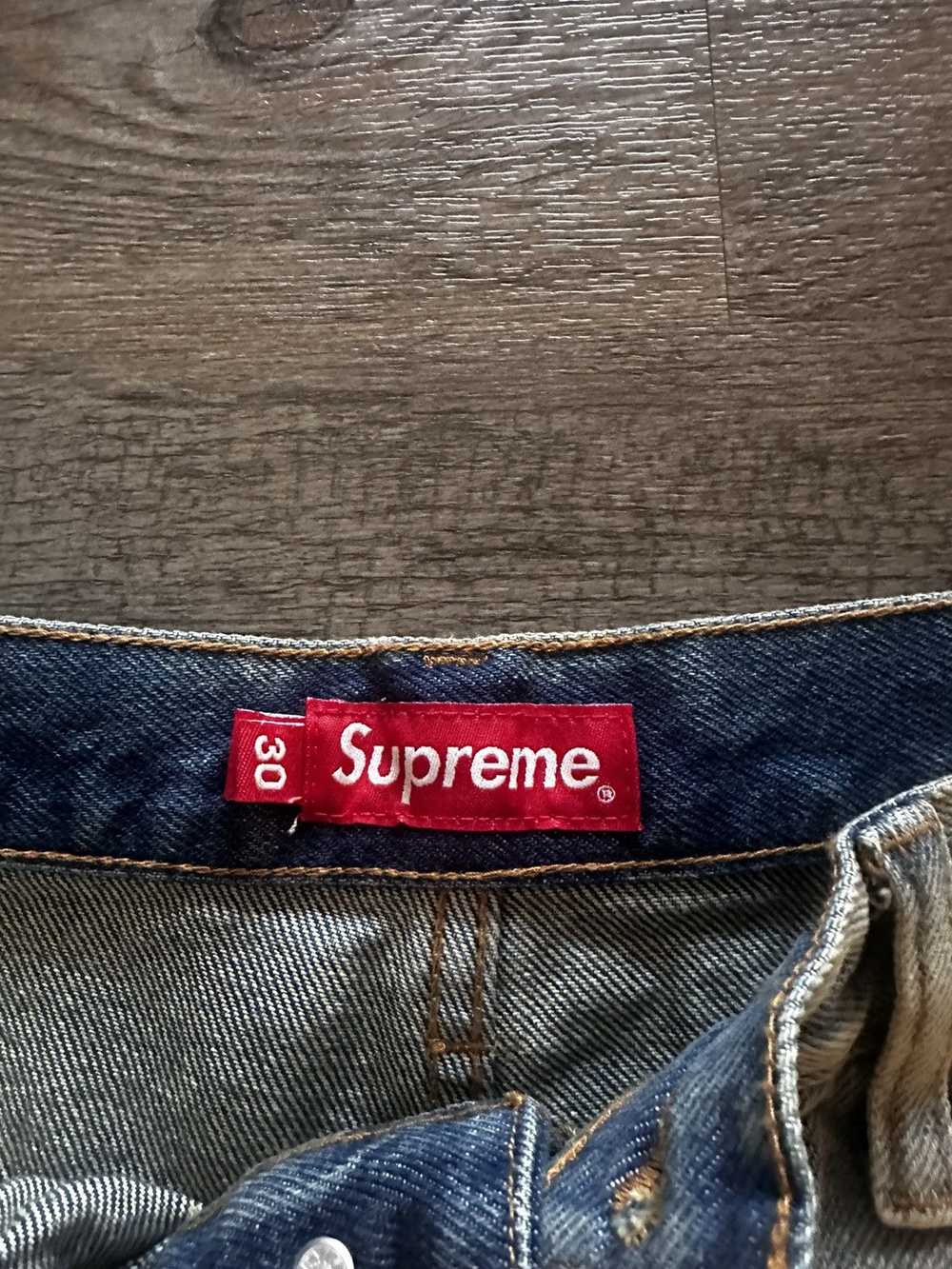 Supreme SS22 Supreme Baggy Jean Dirty Indigo - image 3