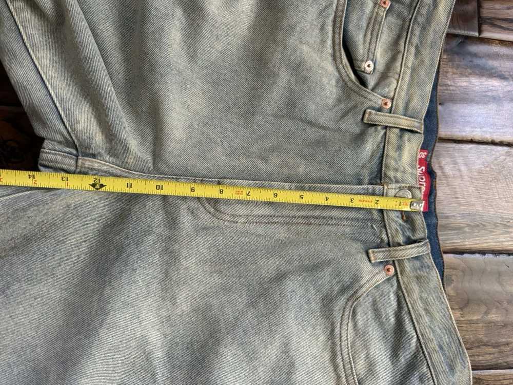 Supreme SS22 Supreme Baggy Jean Dirty Indigo - image 4