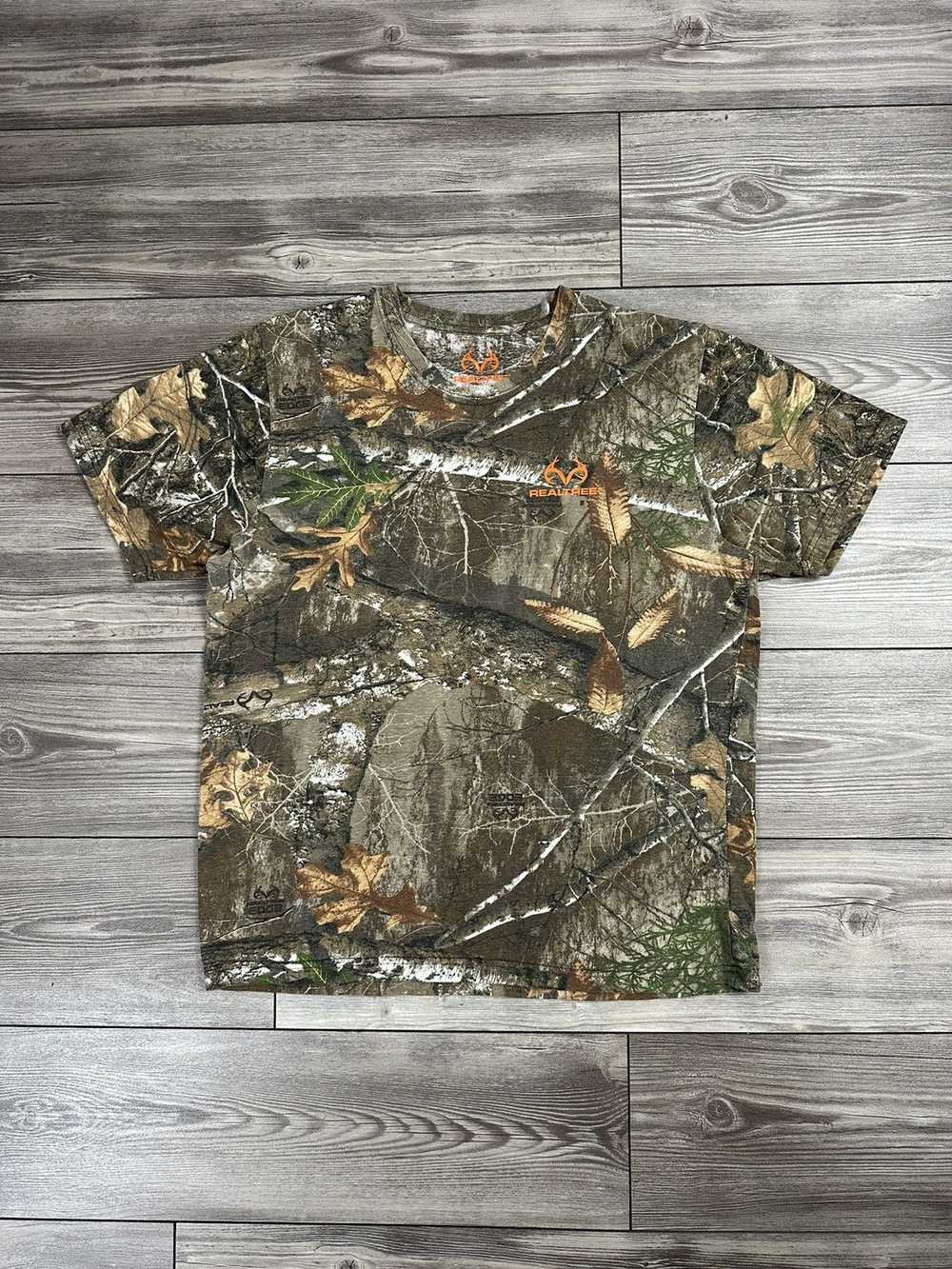 Realtree × Streetwear × Vintage Real Tree Camo T … - image 1