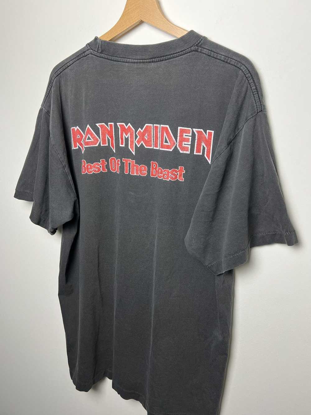 Band Tees × Iron Maiden × Vintage 1996 iron maide… - image 11