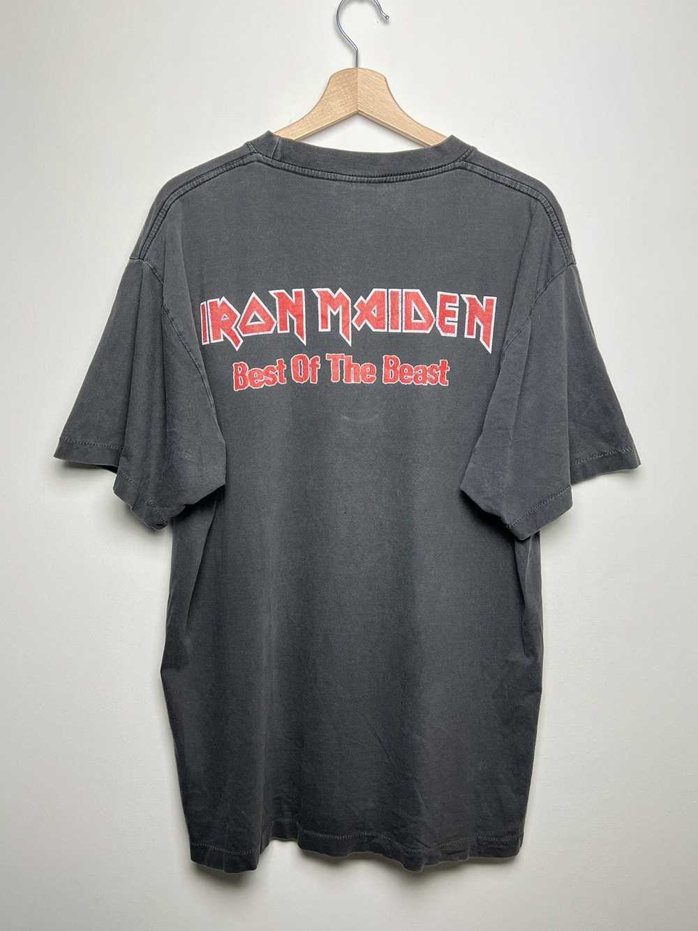 Band Tees × Iron Maiden × Vintage 1996 iron maide… - image 12