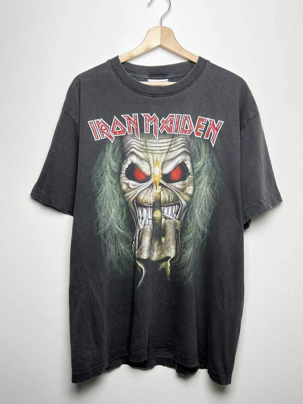 Band Tees × Iron Maiden × Vintage 1996 iron maide… - image 1