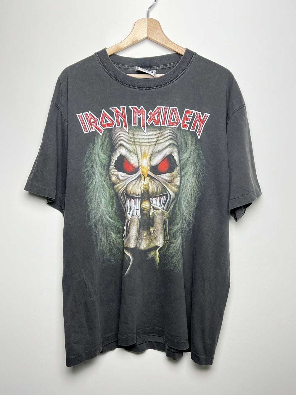 Band Tees × Iron Maiden × Vintage 1996 iron maide… - image 2