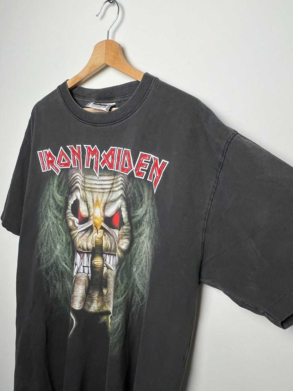 Band Tees × Iron Maiden × Vintage 1996 iron maide… - image 8