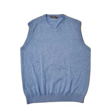 Blend Paul Fredrick Men's L Blue Tight Knit Sweat… - image 1