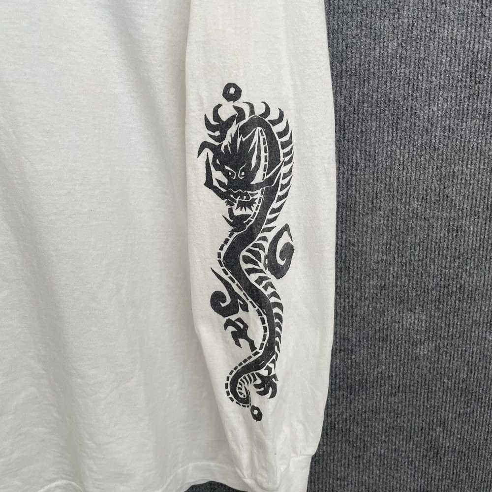 Rare × Stussy × Vintage 1990s Stussy Dragon L/S T… - image 3