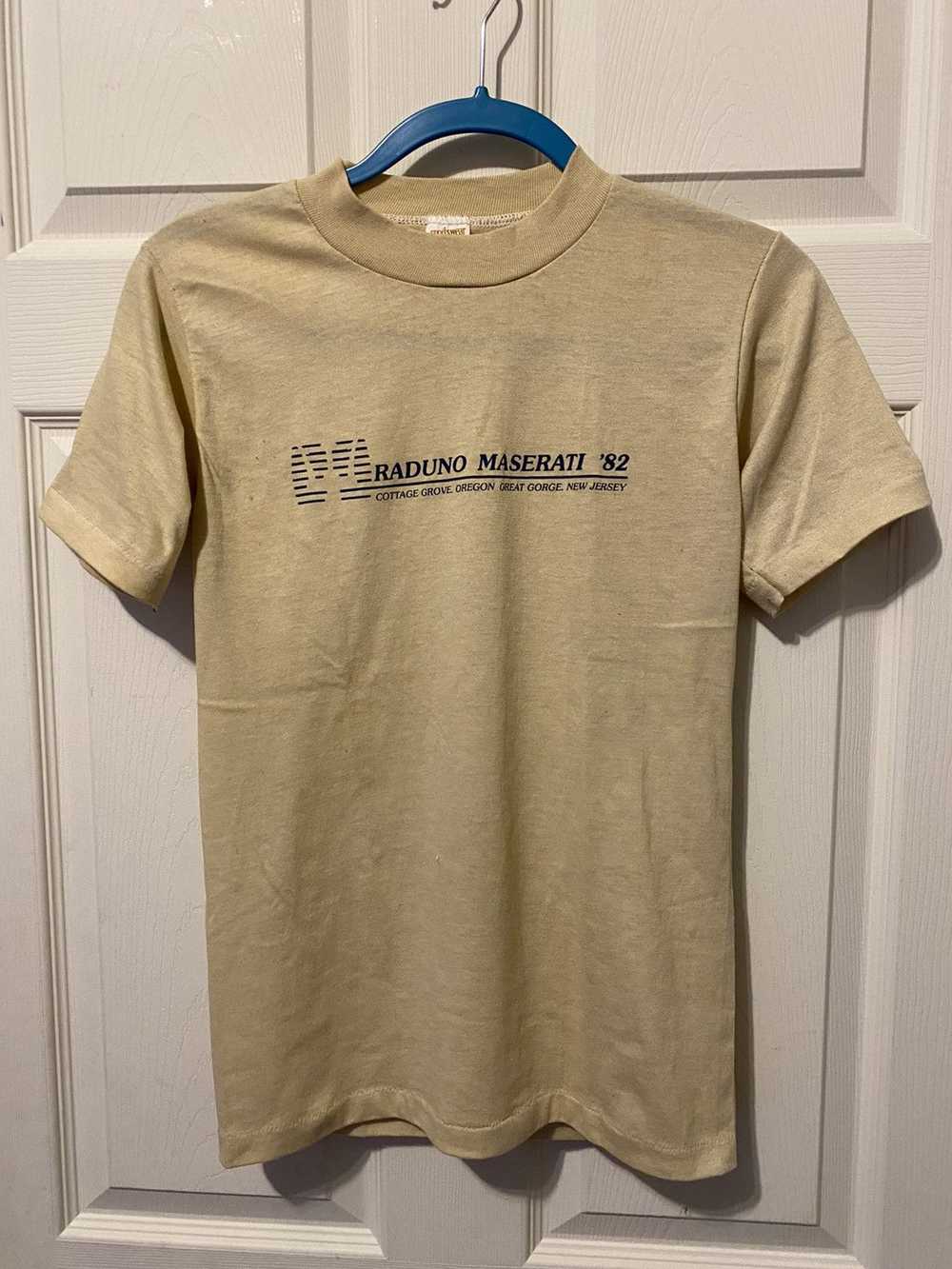 Maserati × Vintage Vintage 1982 Maserati Tee Spor… - image 2