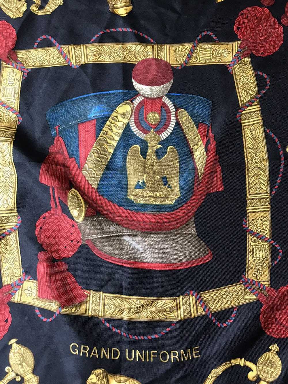 Hermes Hermes Paris Grand Uniforme Silk Scarf - image 5