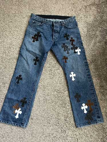 Chrome Hearts Chrome Heart Black/Brown Jeans