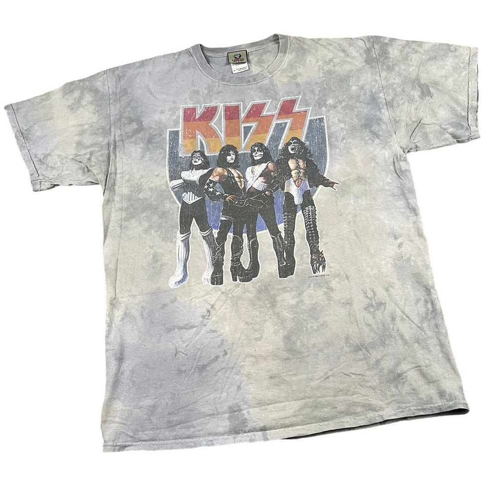 Streetwear × Vintage Vintage Y2K kiss tie dye ban… - image 2