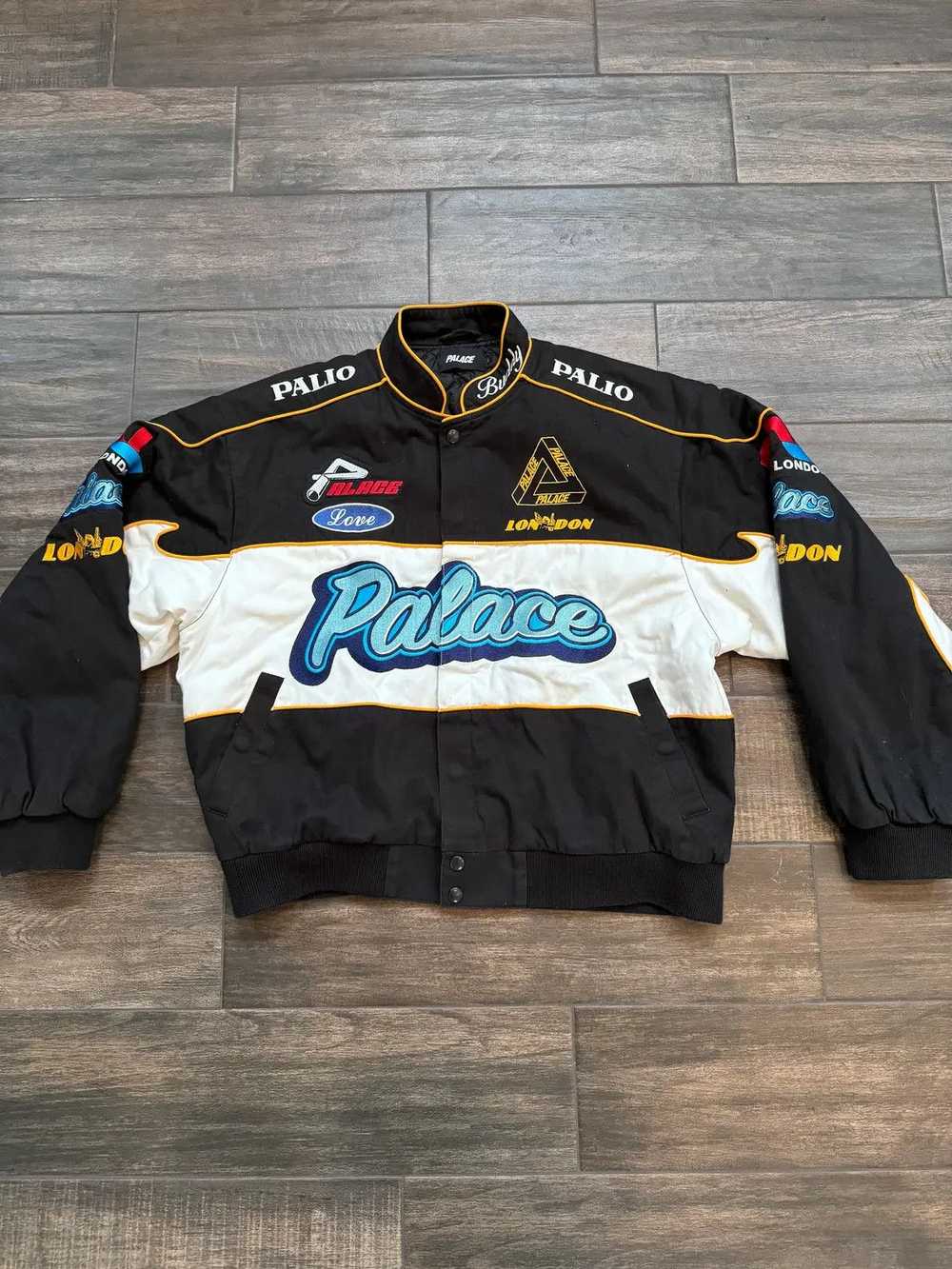 Palace Palace Fast Racing Jacket Black - image 1