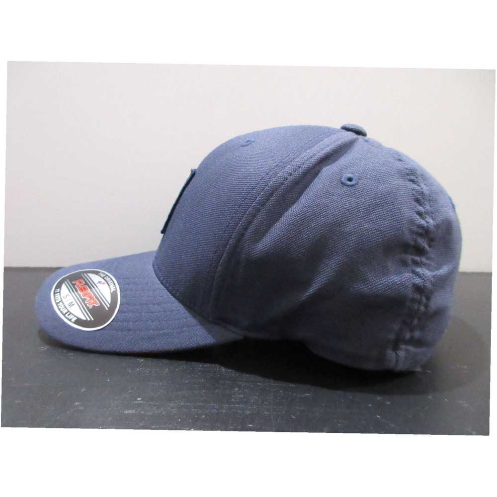 Vintage Fitted Medium Blue Adult Mens Athletic Go… - image 3