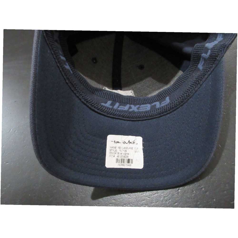 Vintage Fitted Medium Blue Adult Mens Athletic Go… - image 7