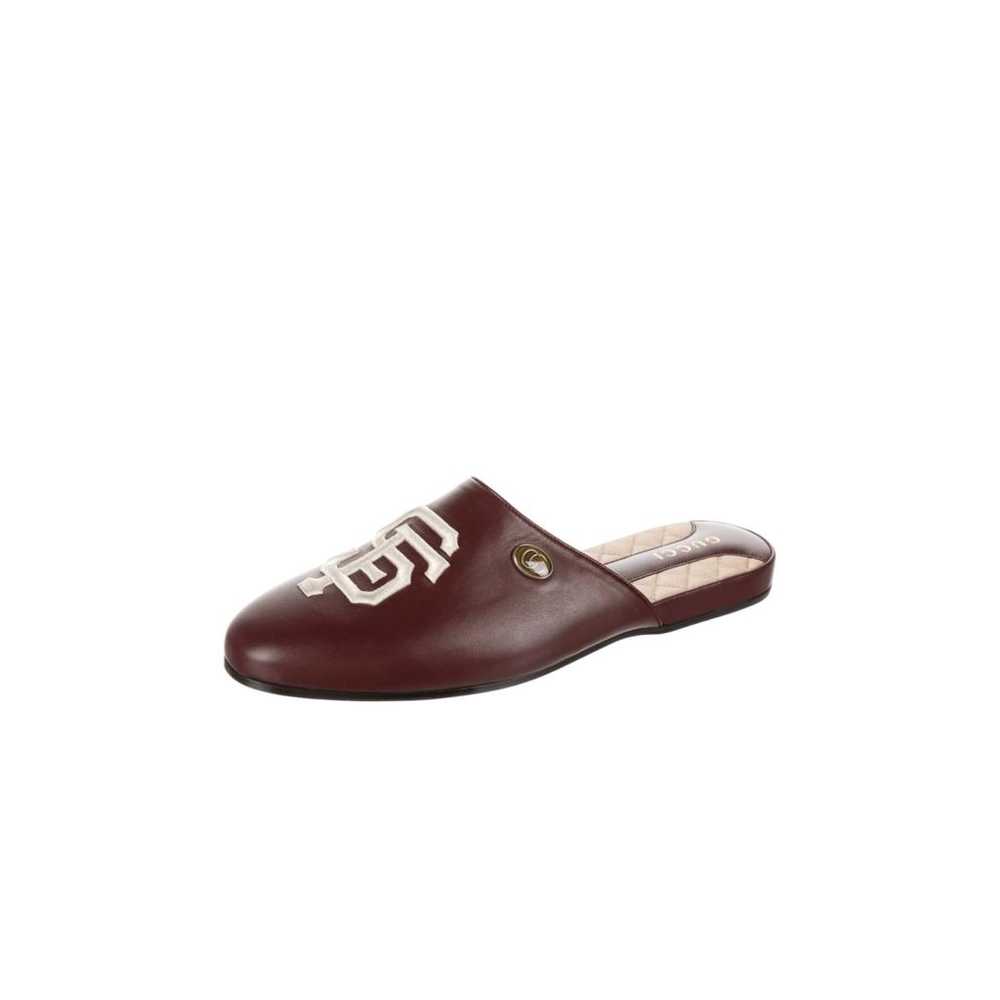 Gucci Princetown leather flats - image 2