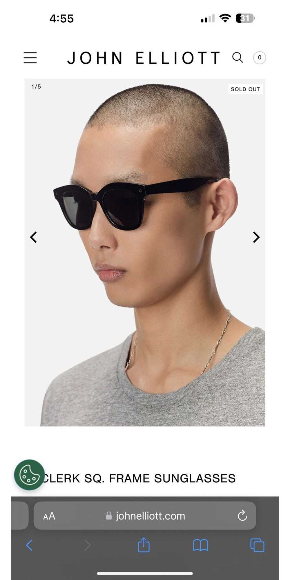 John Elliott John Elliot Sunglasses - image 2