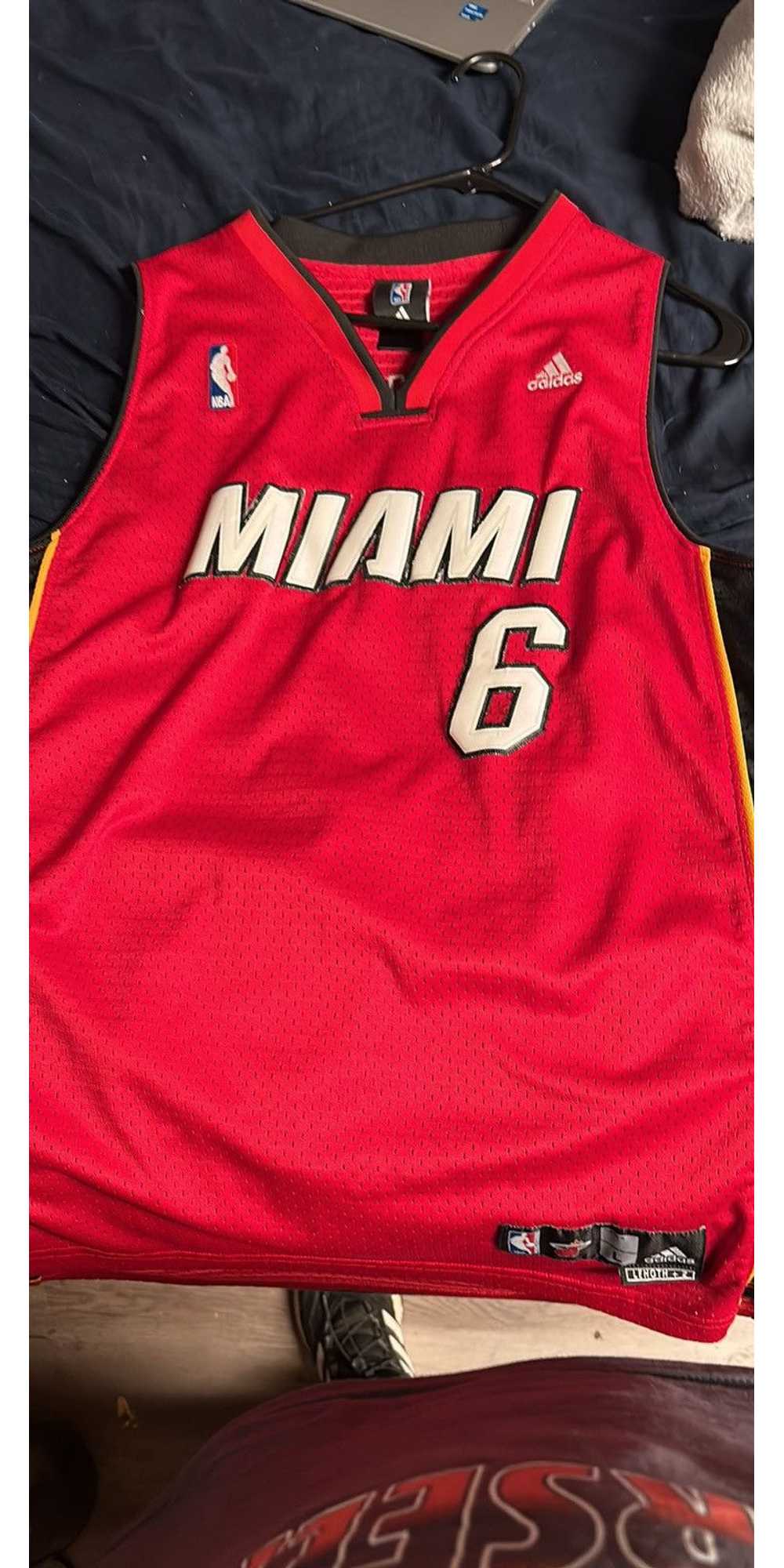 Adidas × Rare LEBRON JAMES MIAMI JERSEY - image 1