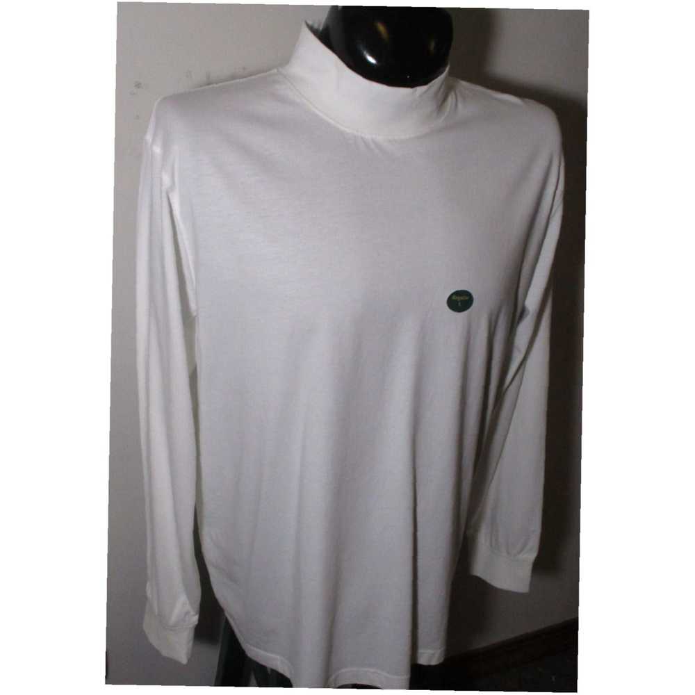 Vintage Authentic L.L. Bean White Long Sleeve Moc… - image 3